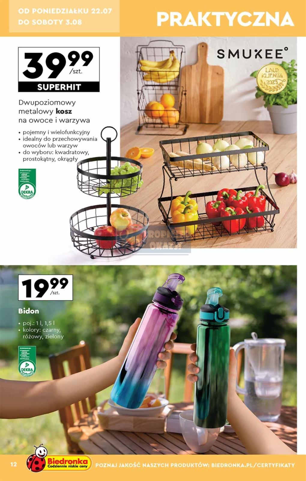 Gazetka promocyjna Biedronka str. 12