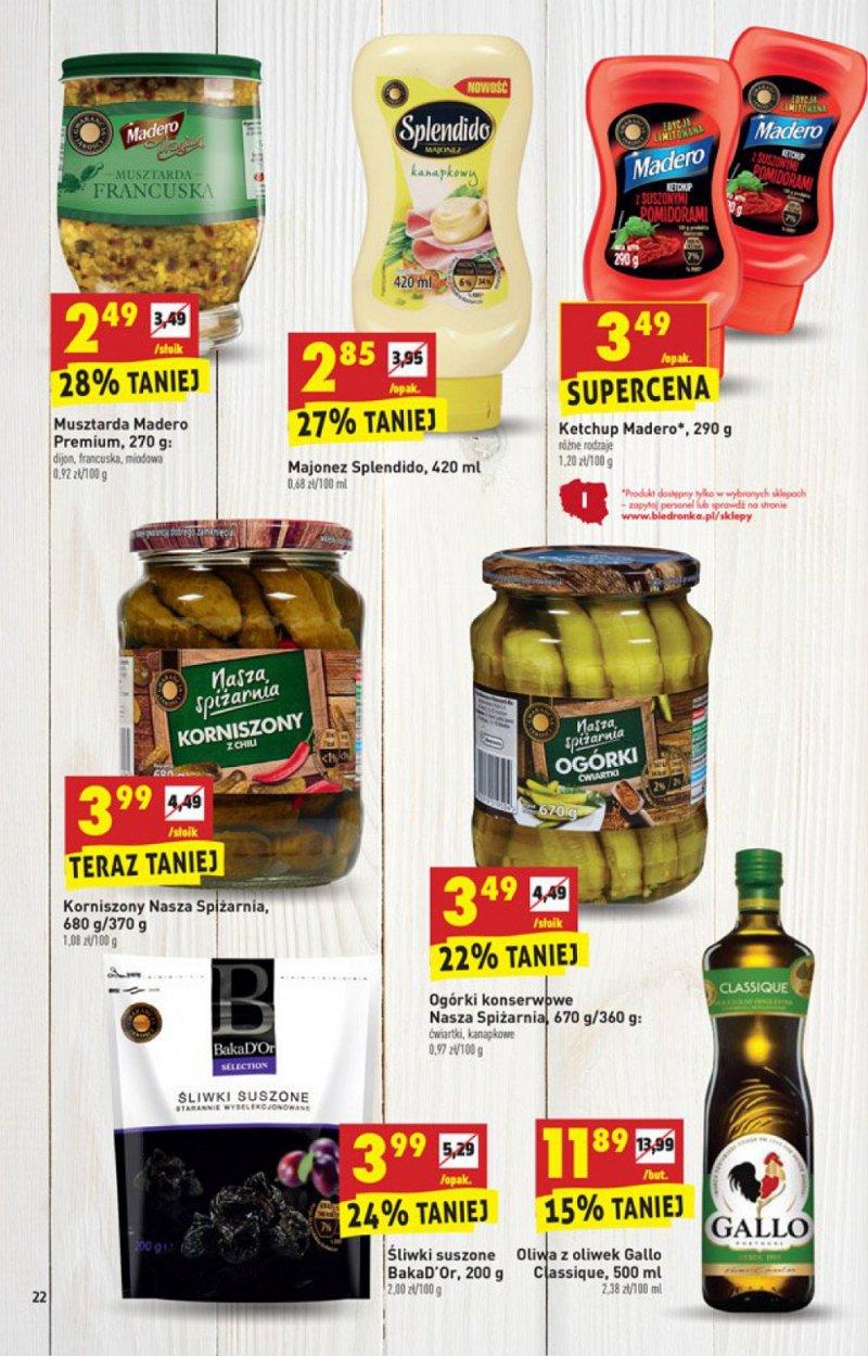 Gazetka promocyjna Biedronka str. 22