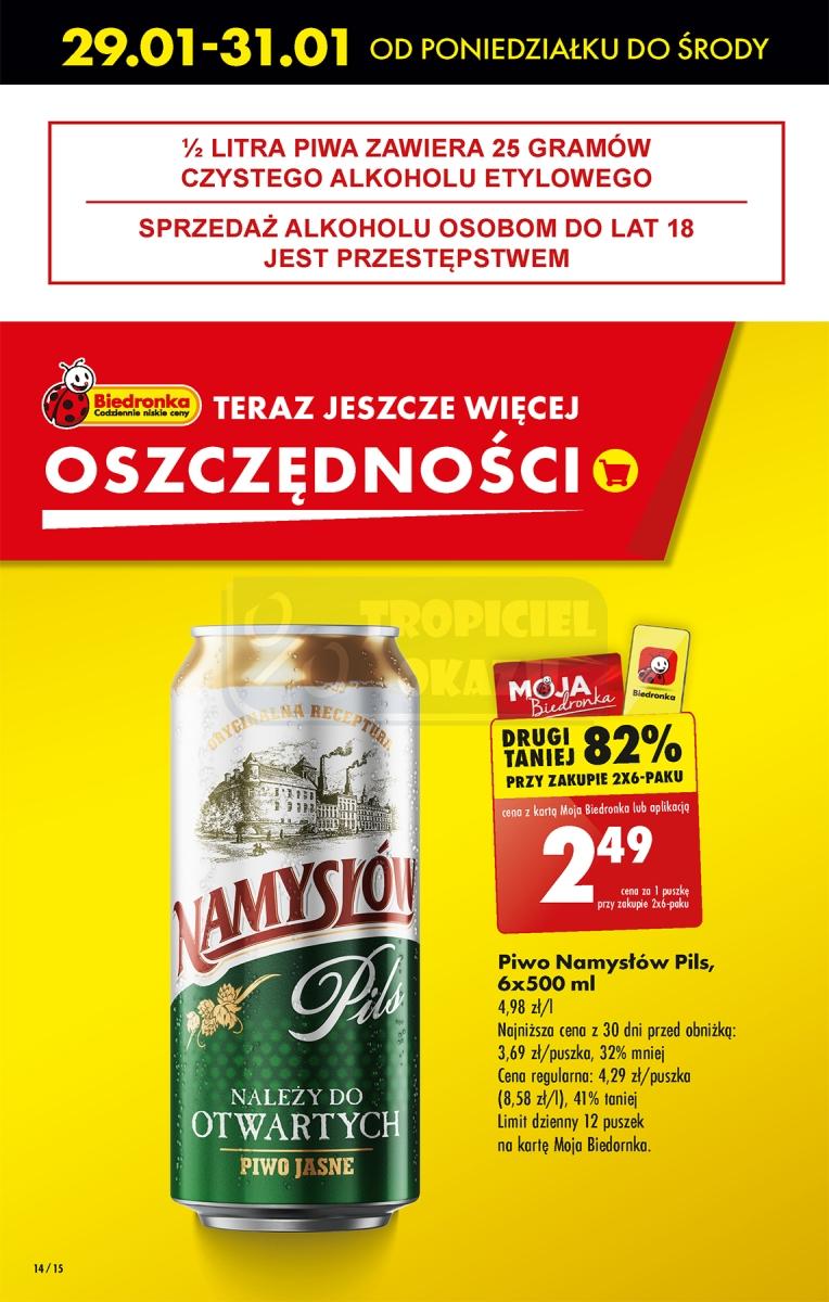 Gazetka promocyjna Biedronka str. 14