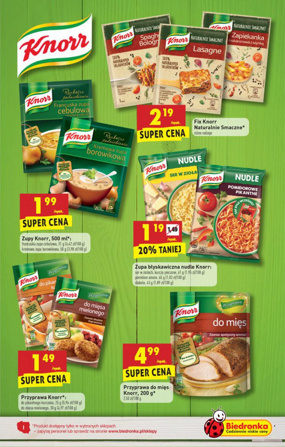 Gazetka promocyjna Biedronka str. 19