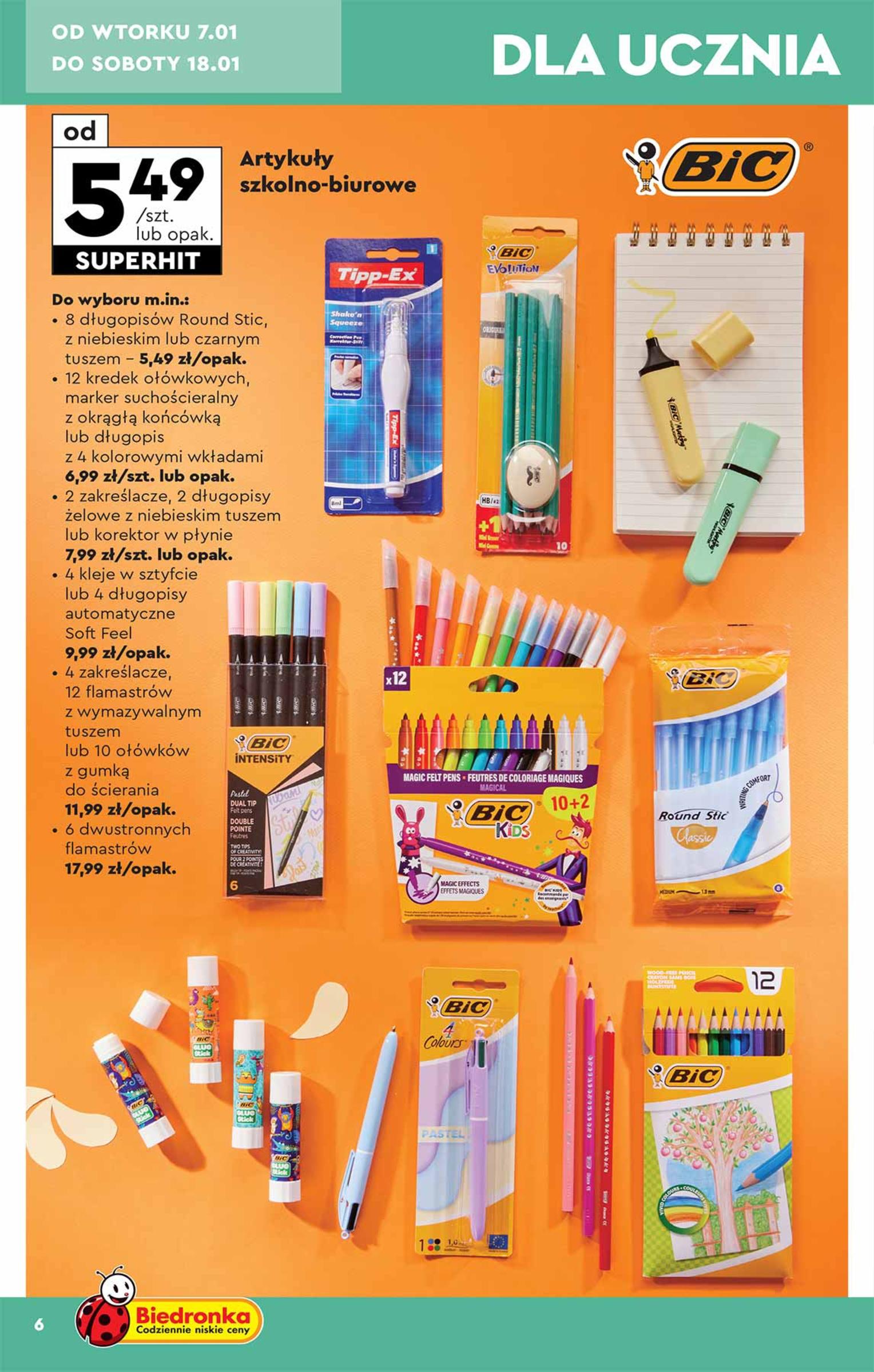 Gazetka promocyjna Biedronka str. 6