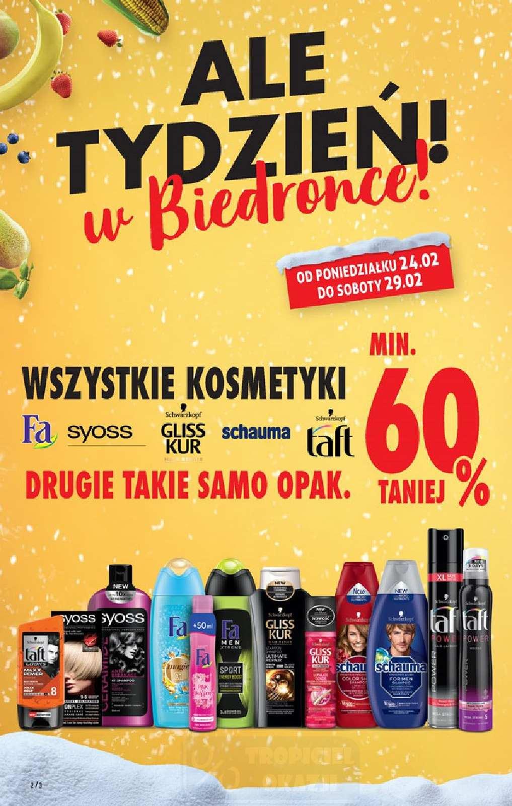 Gazetka promocyjna Biedronka str. 2