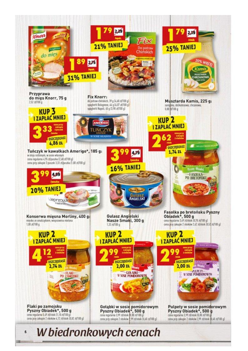 Gazetka promocyjna Biedronka str. 6