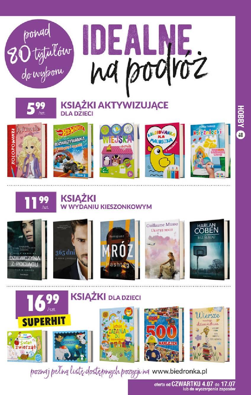 Gazetka promocyjna Biedronka str. 40