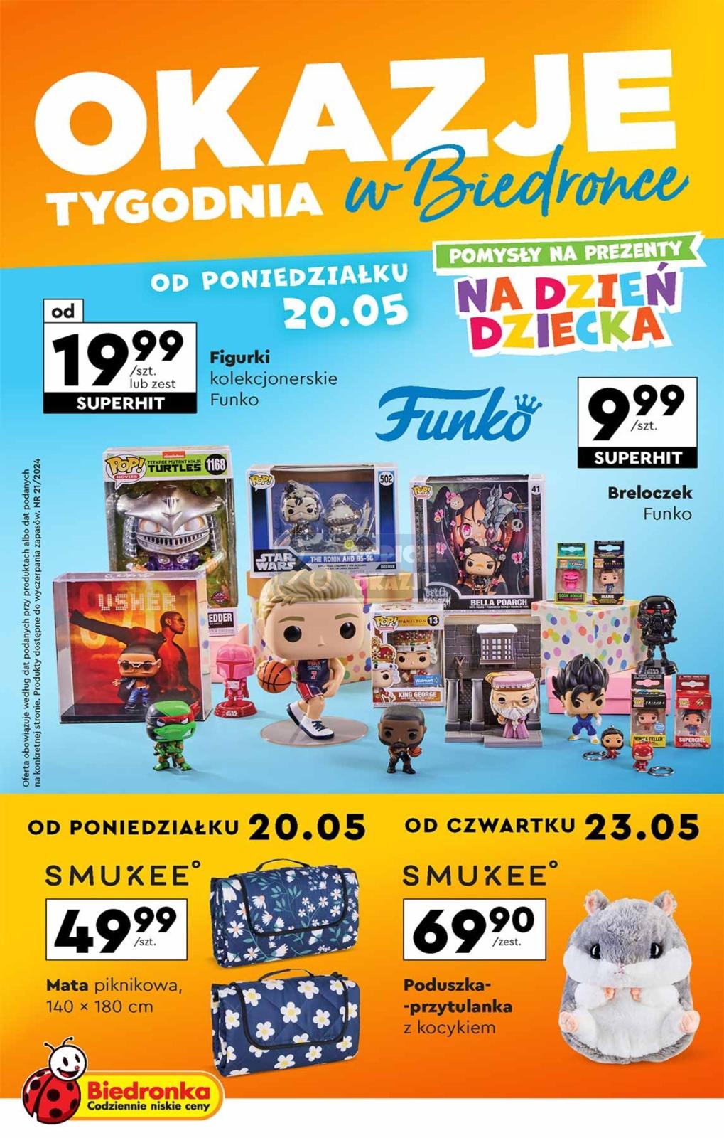 Gazetka promocyjna Biedronka str. 1