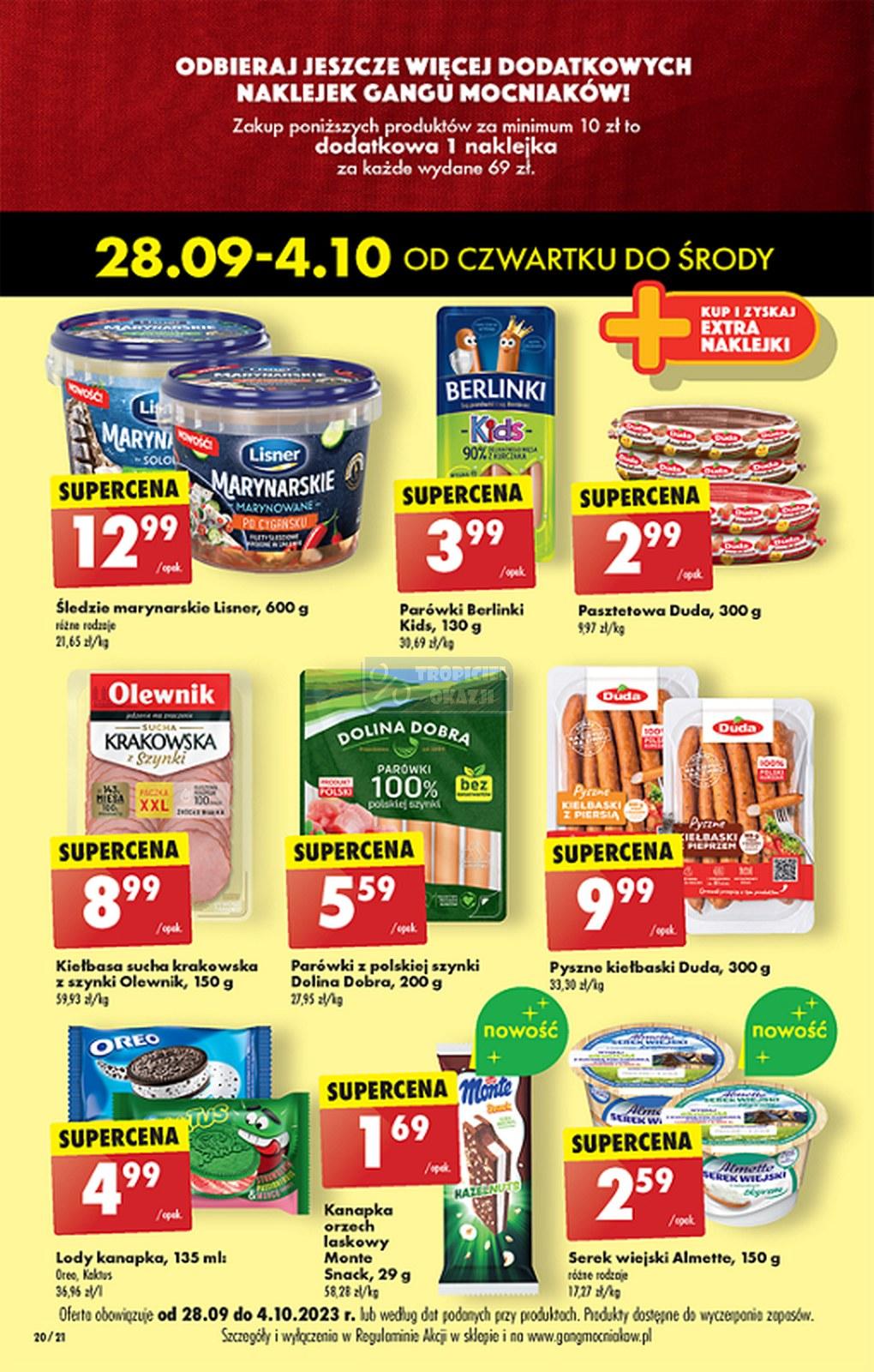 Gazetka promocyjna Biedronka str. 20