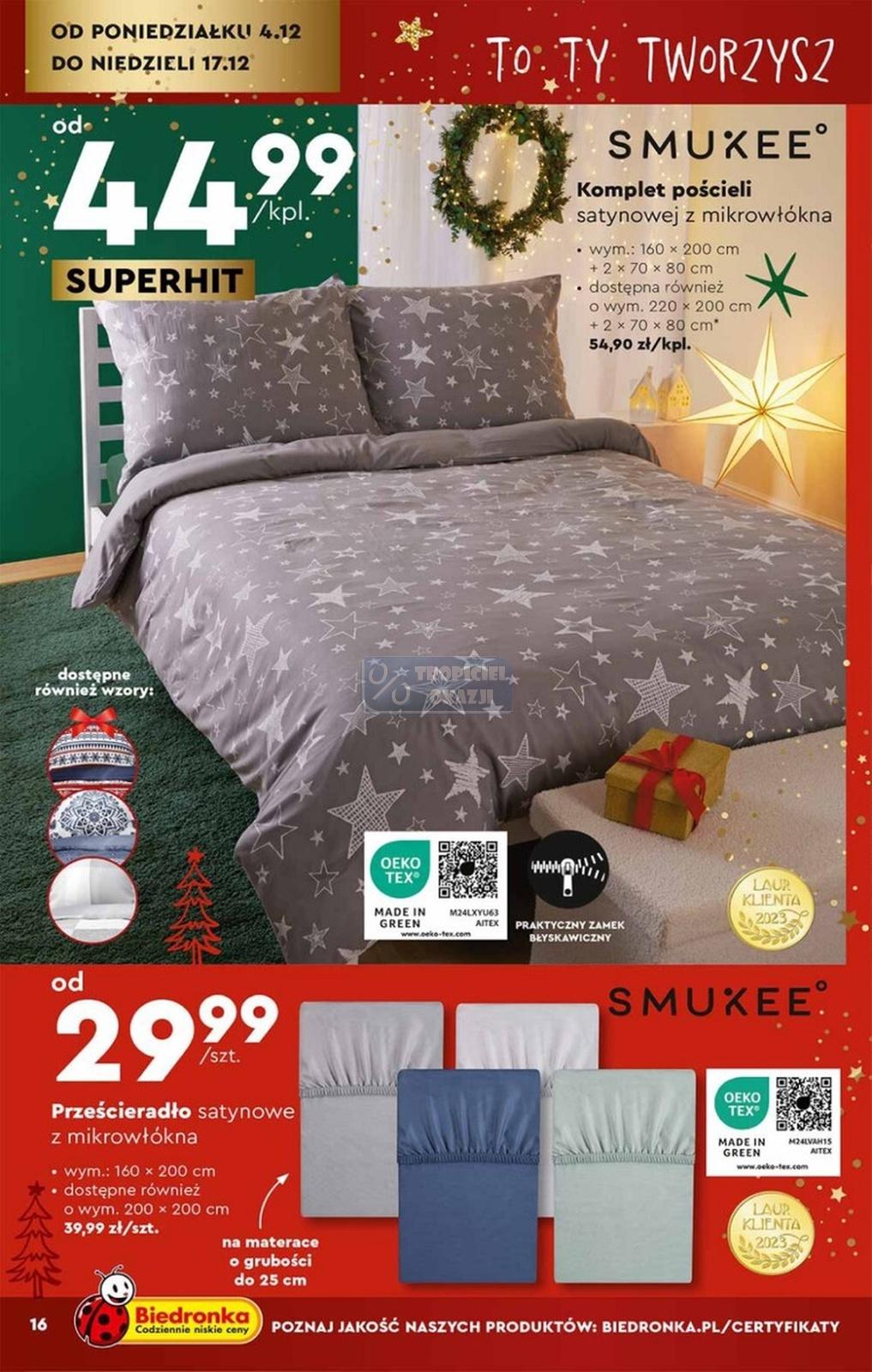 Gazetka promocyjna Biedronka str. 16