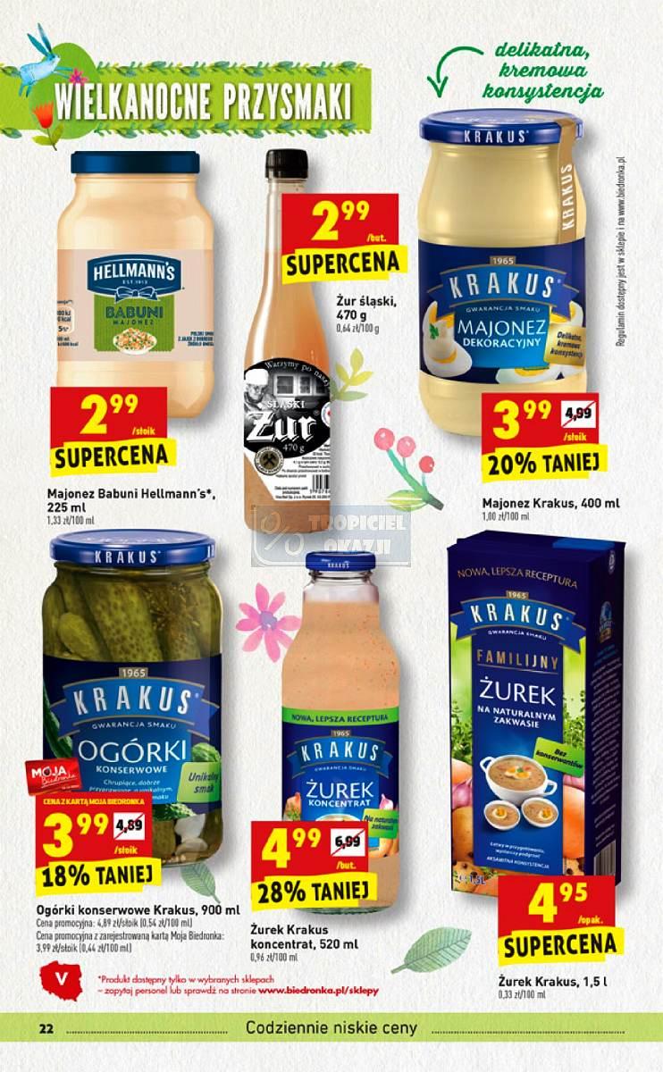 Gazetka promocyjna Biedronka str. 22