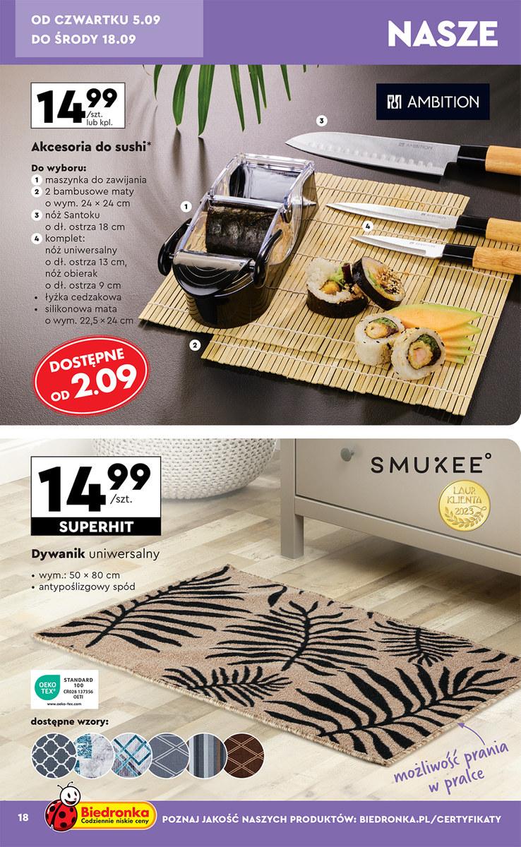 Gazetka promocyjna Biedronka str. 18