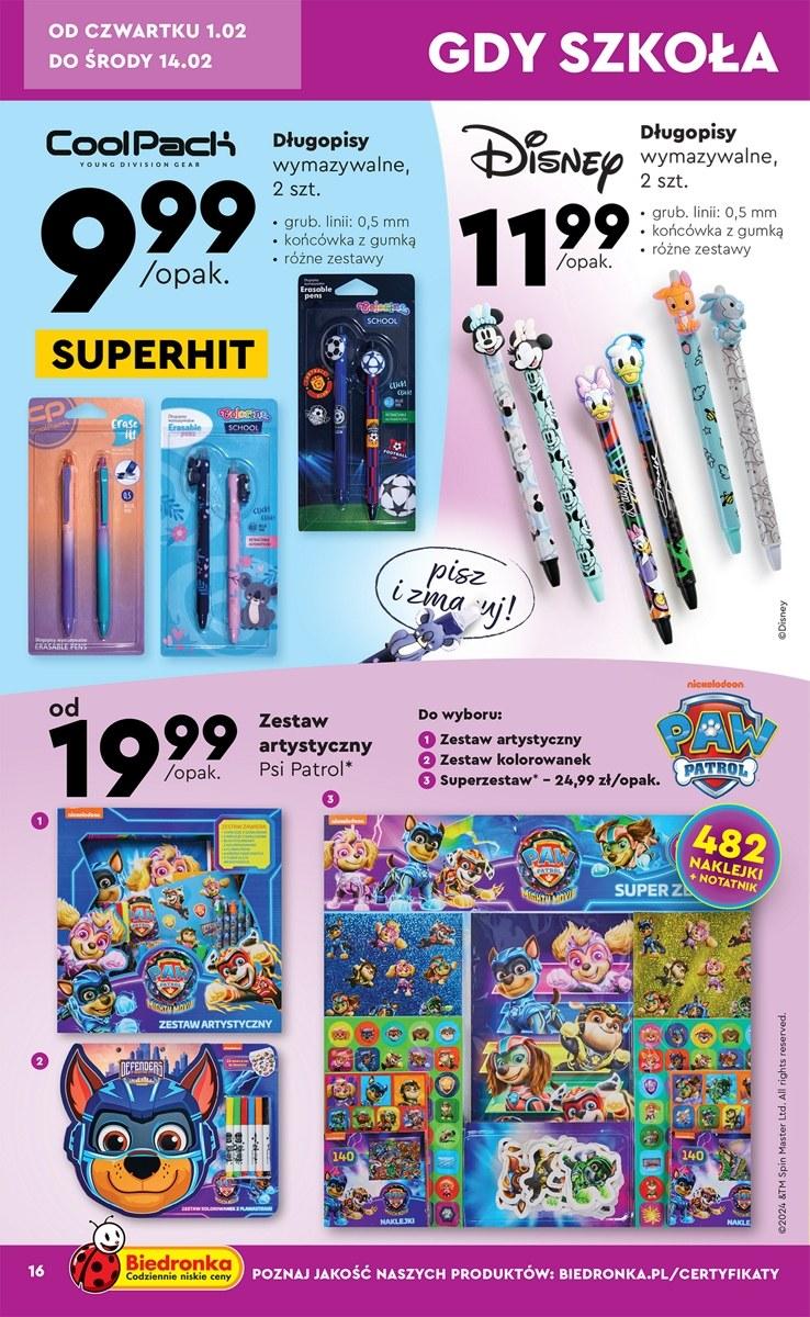 Gazetka promocyjna Biedronka str. 16