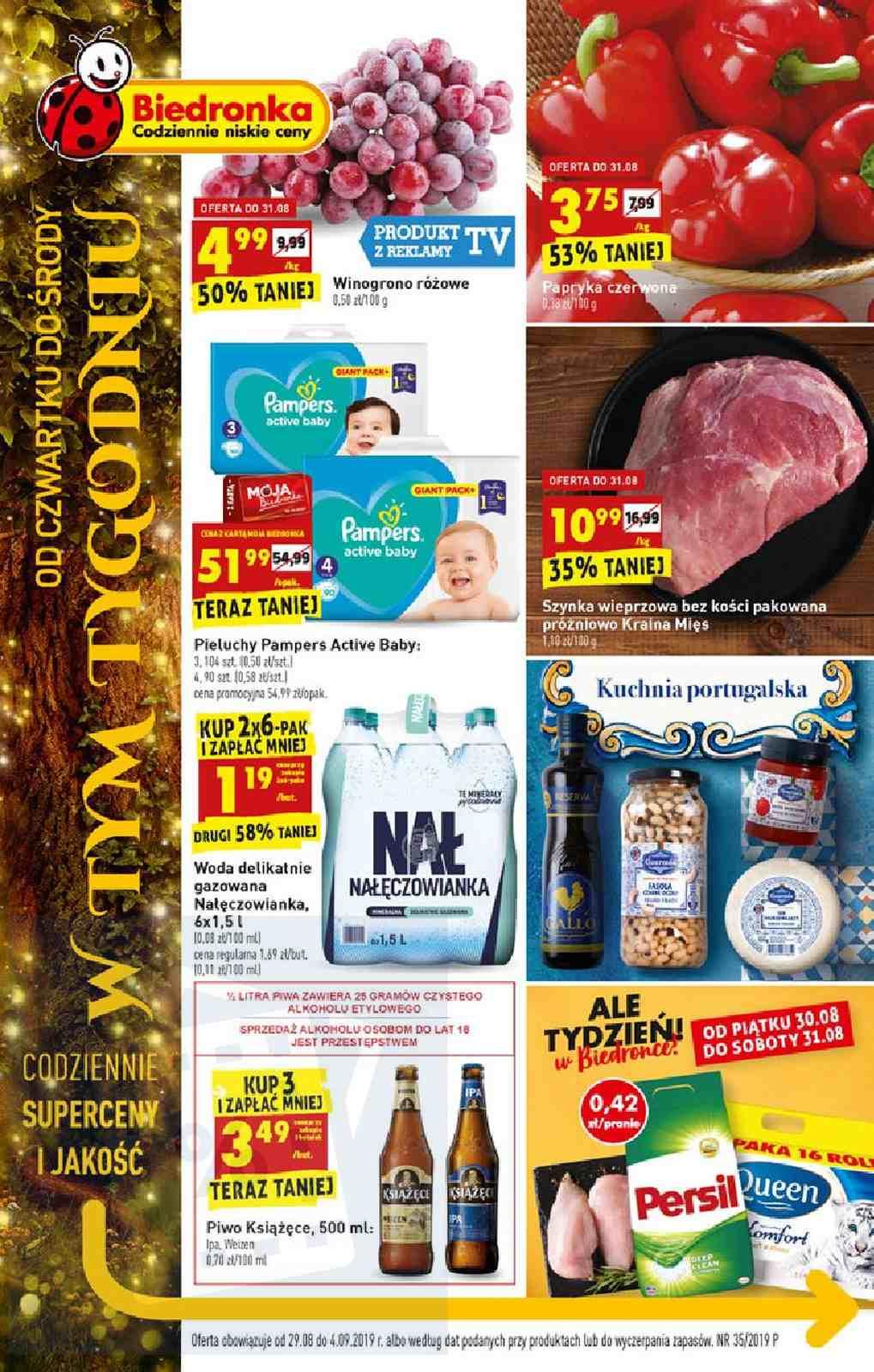 Gazetka promocyjna Biedronka str. 1