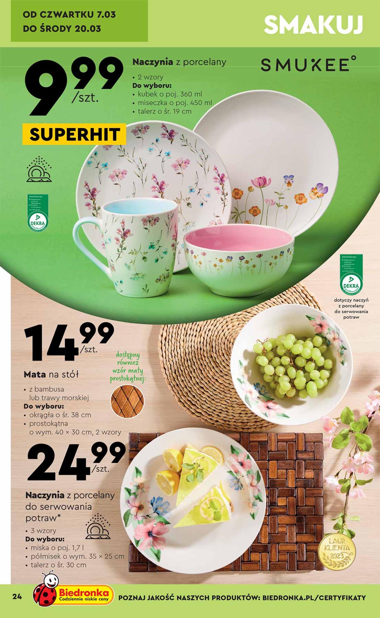 Gazetka promocyjna Biedronka str. 24