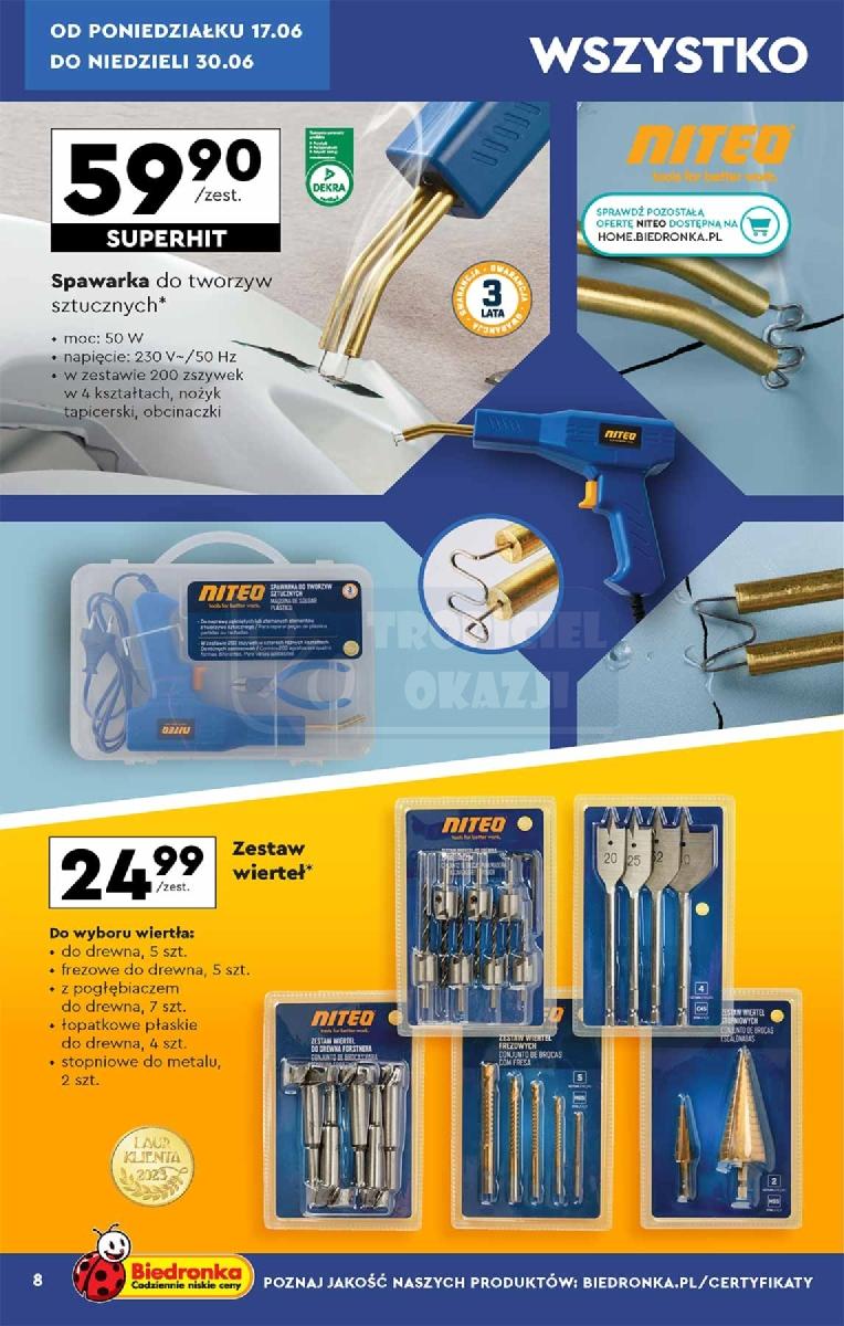 Gazetka promocyjna Biedronka str. 8