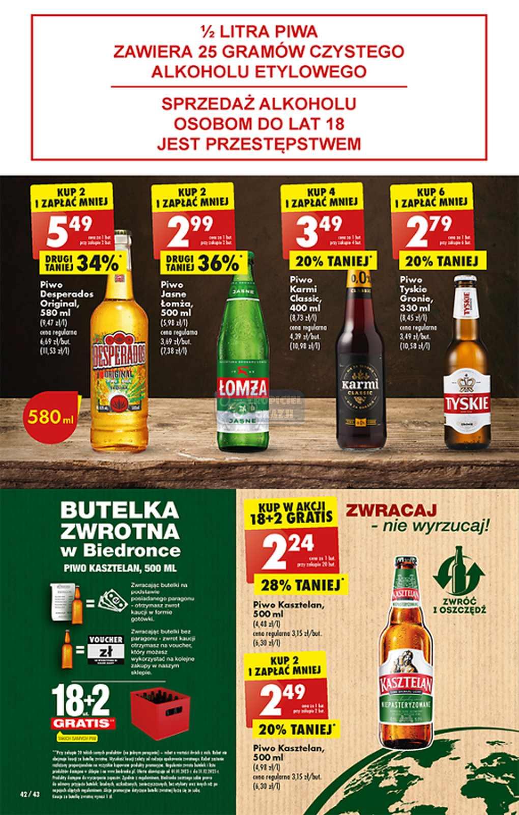 Gazetka promocyjna Biedronka str. 42
