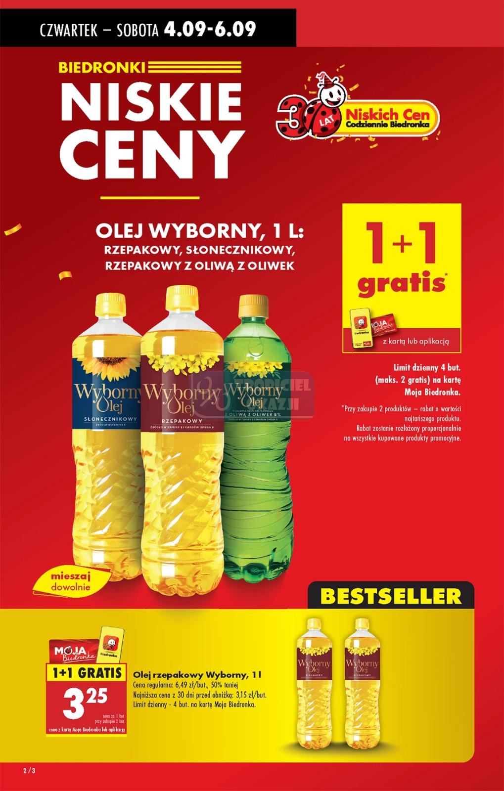 Gazetka promocyjna Biedronka str. 3