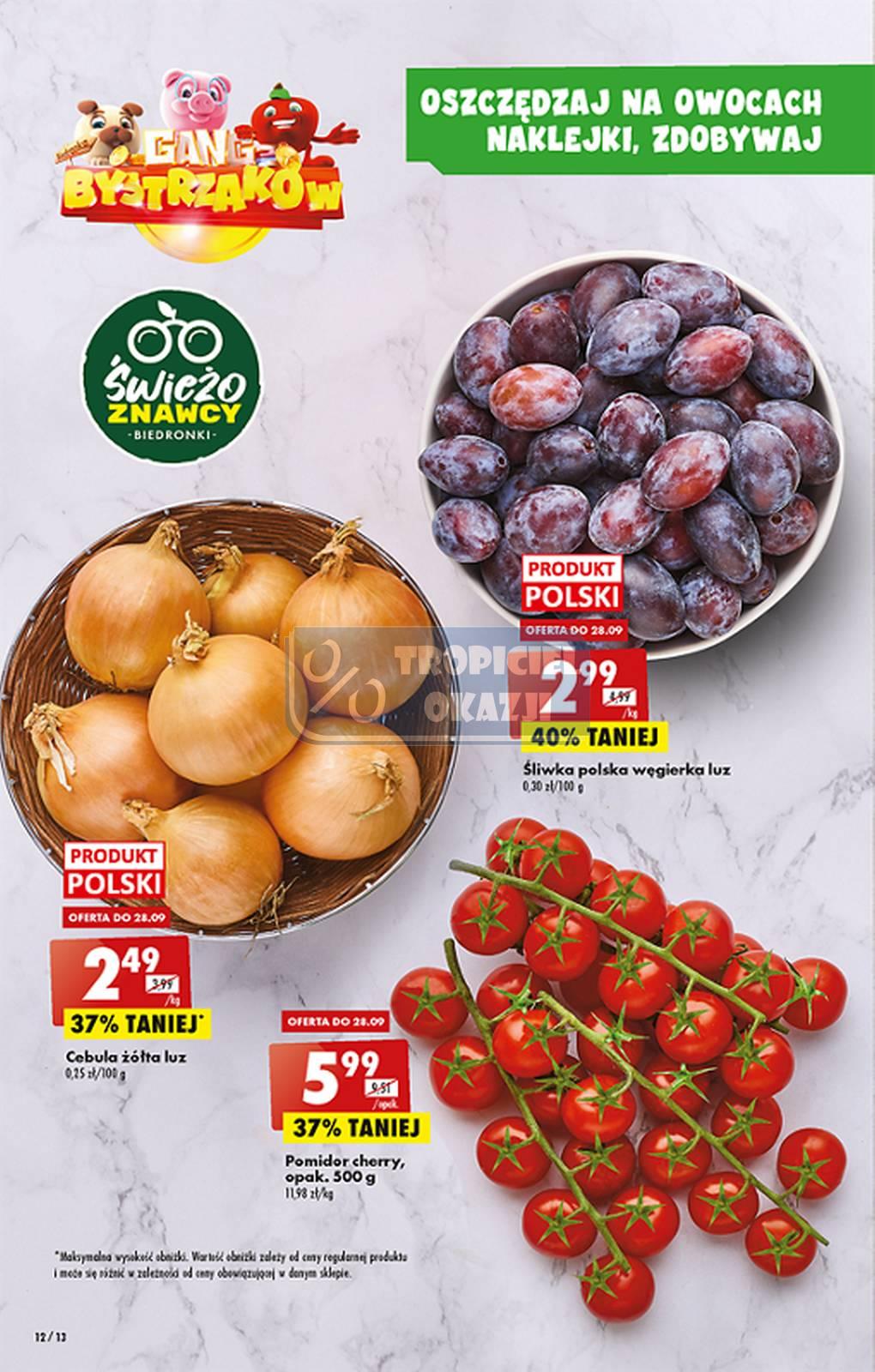 Gazetka promocyjna Biedronka str. 12