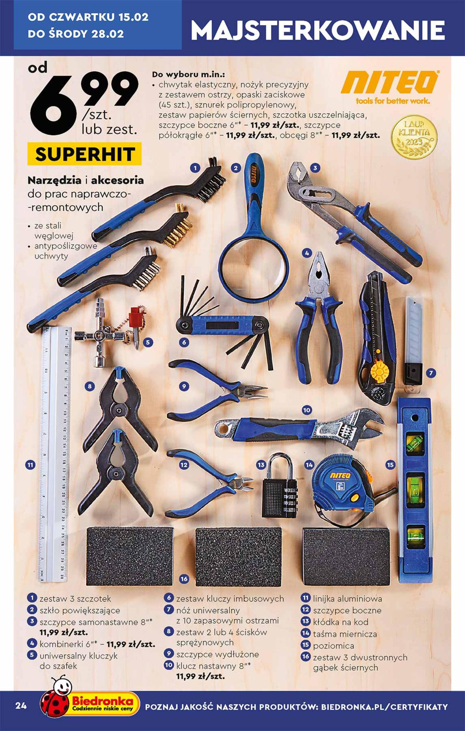 Gazetka promocyjna Biedronka str. 24