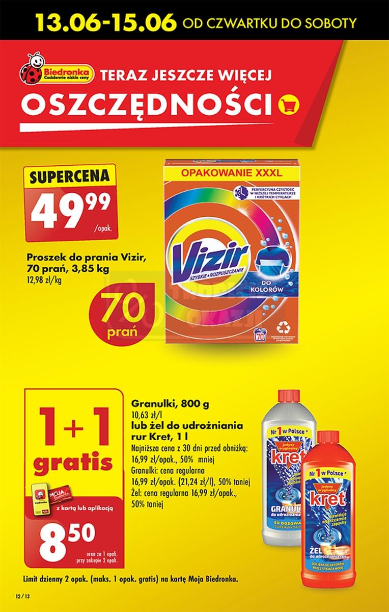 Gazetka promocyjna Biedronka str. 12