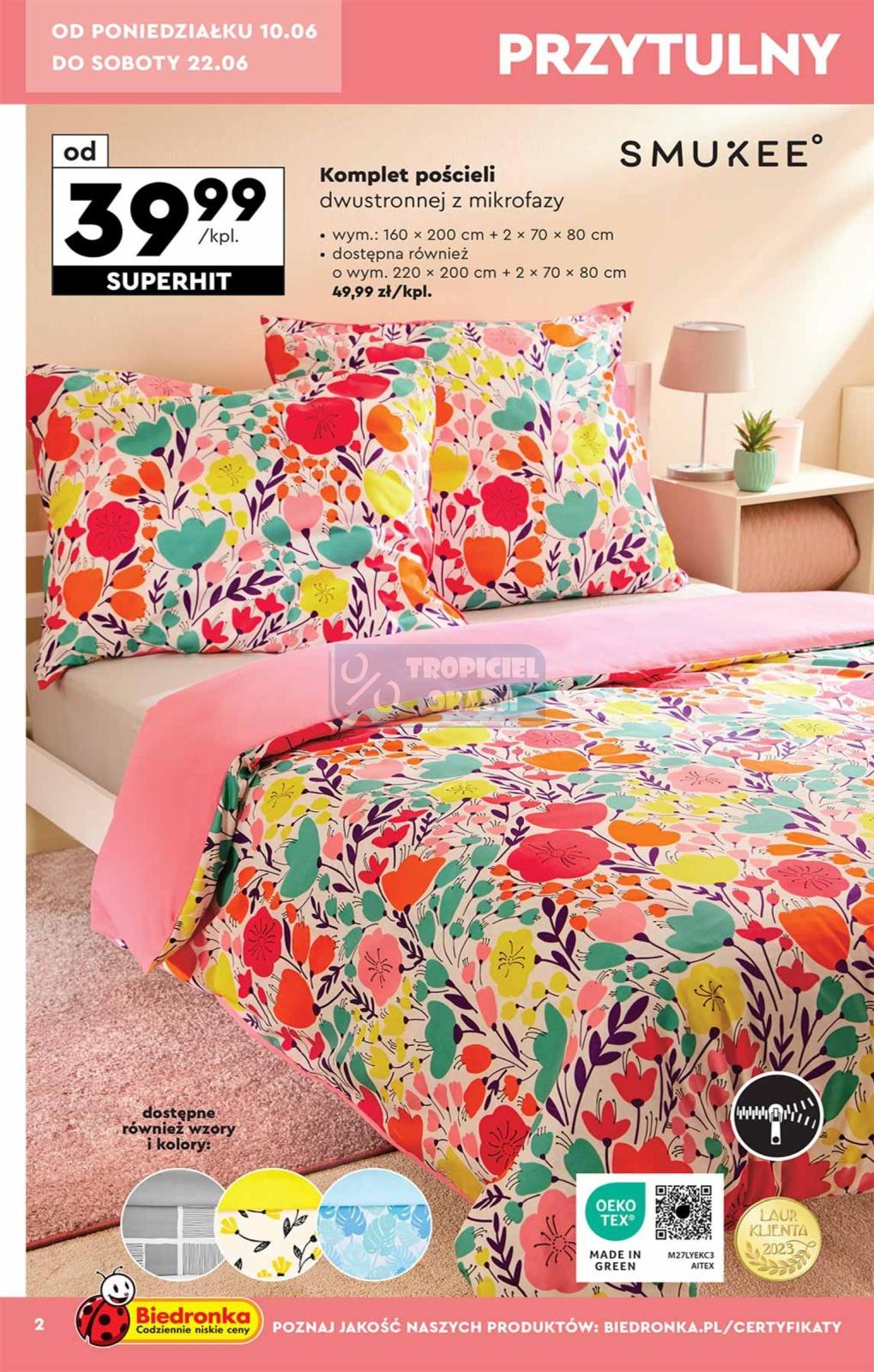 Gazetka promocyjna Biedronka str. 2