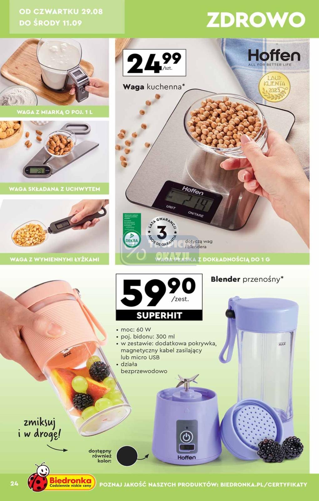 Gazetka promocyjna Biedronka str. 24