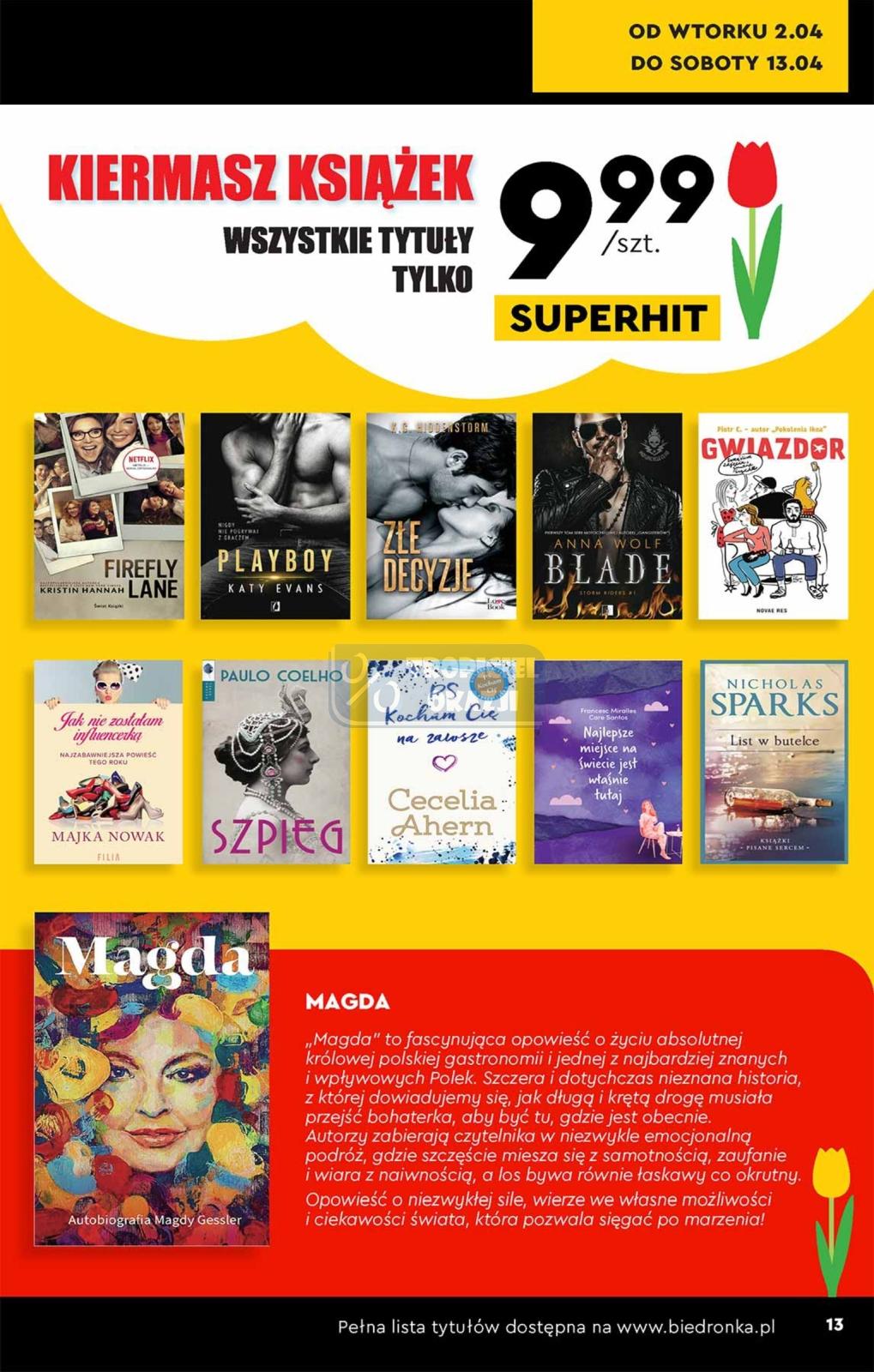 Gazetka promocyjna Biedronka str. 13