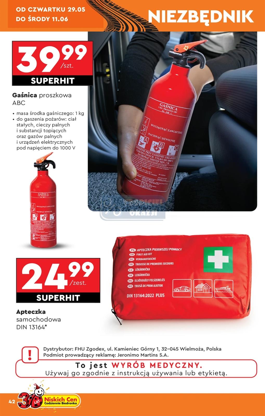 Gazetka promocyjna Biedronka str. 42