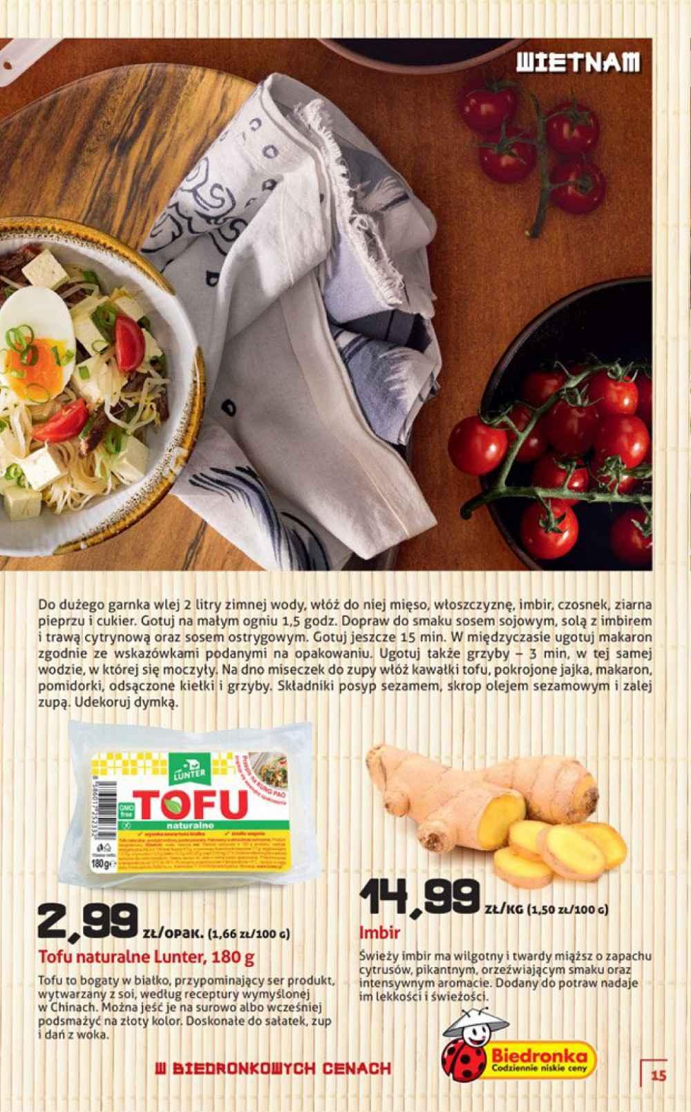 Gazetka promocyjna Biedronka str. 15
