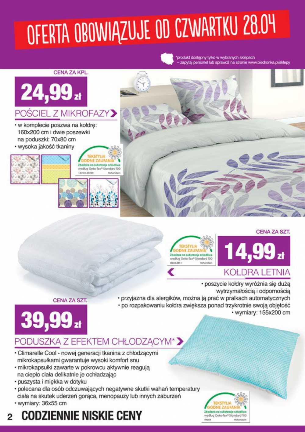 Gazetka promocyjna Biedronka str. 2