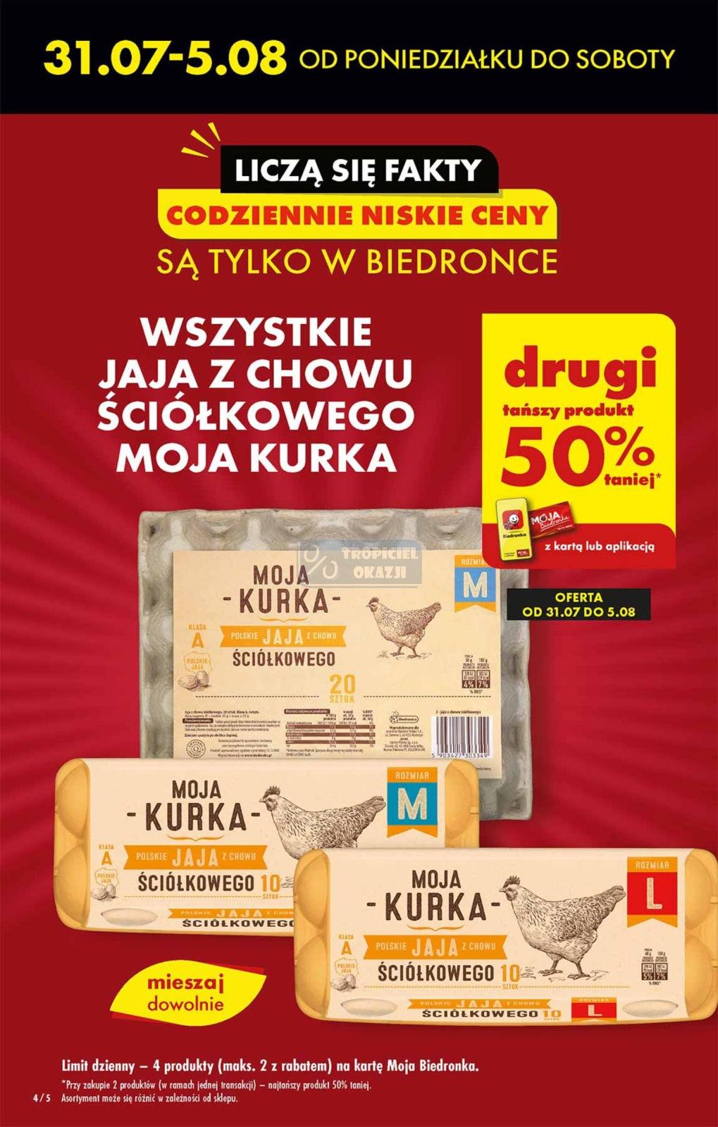 Gazetka promocyjna Biedronka str. 4