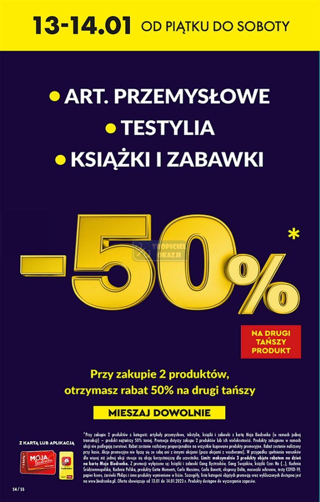 Gazetka promocyjna Biedronka str. 54