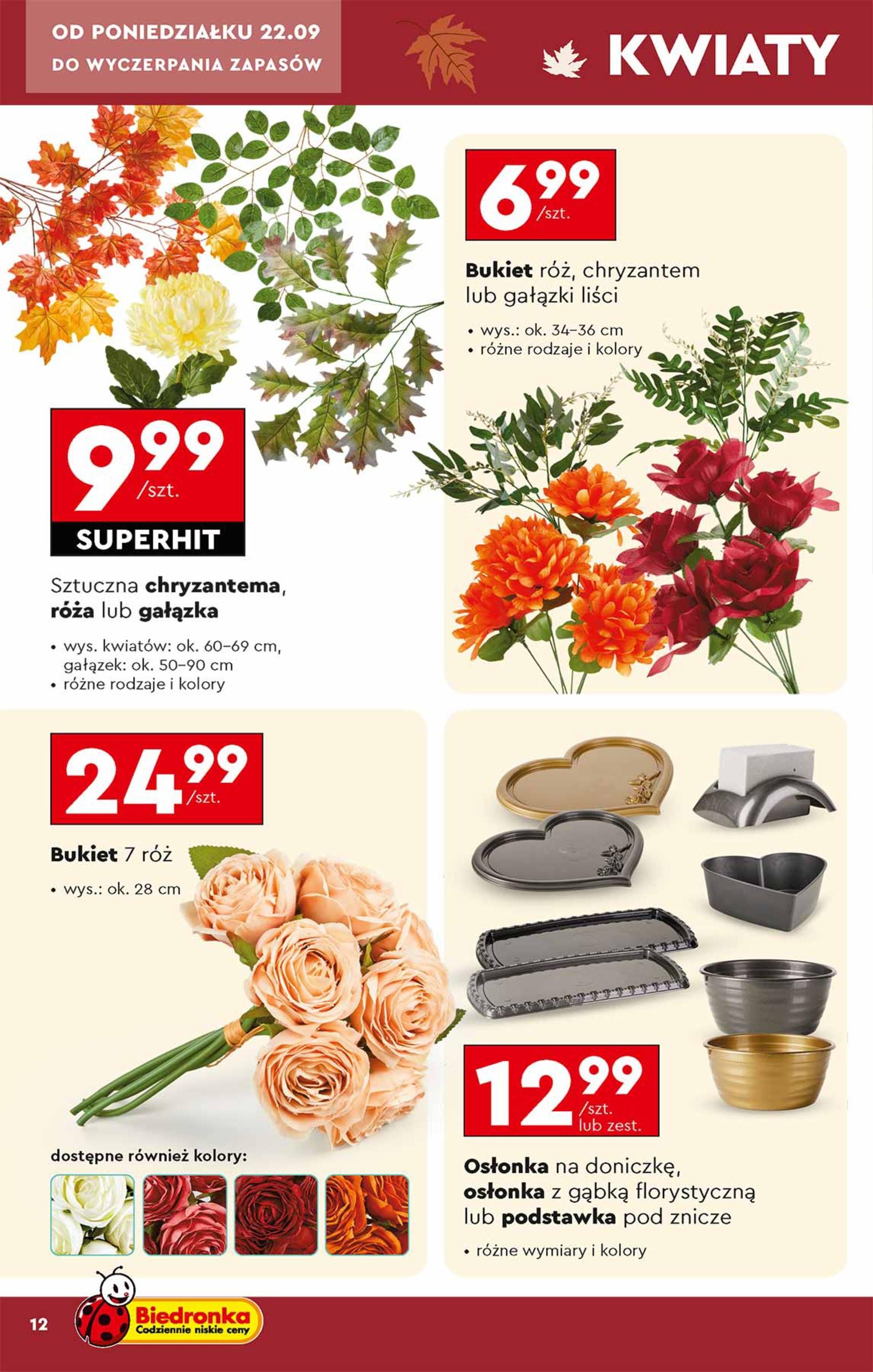 Gazetka promocyjna Biedronka str. 12