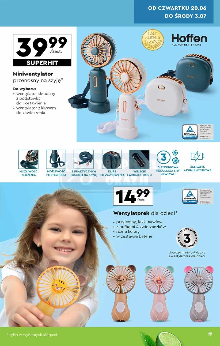 Gazetka promocyjna Biedronka str. 19