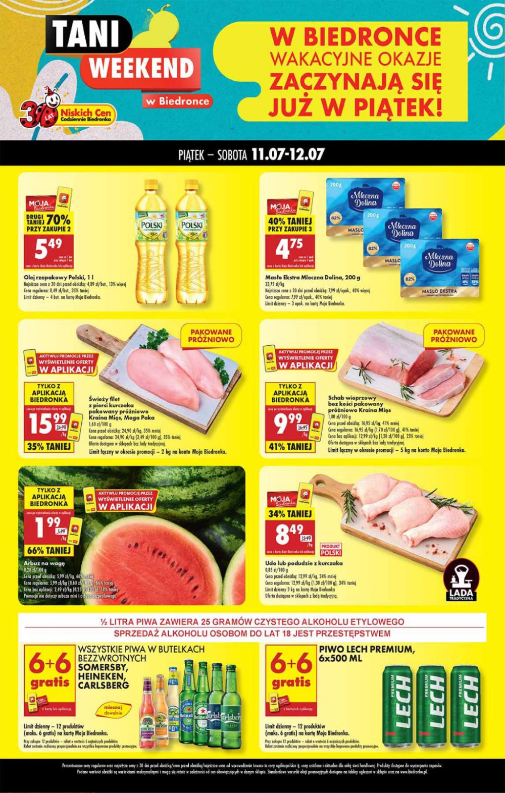 Gazetka promocyjna Biedronka str. 1