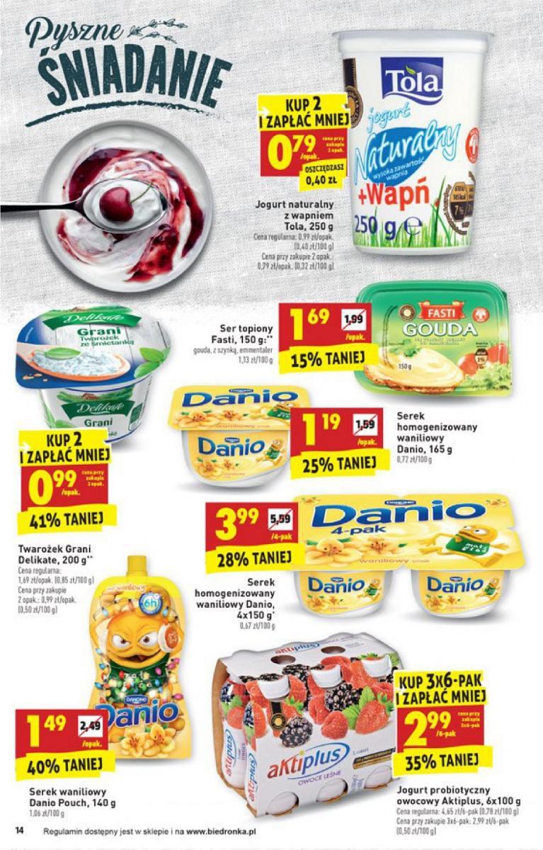 Gazetka promocyjna Biedronka str. 14
