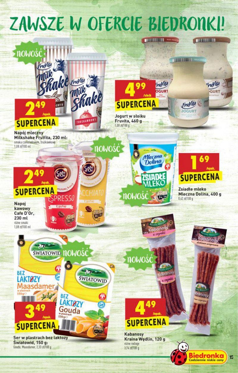 Gazetka promocyjna Biedronka str. 15