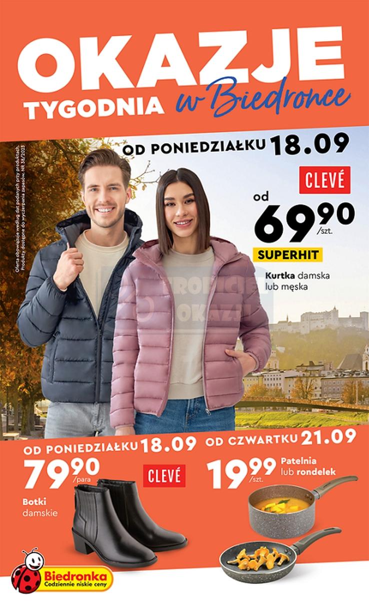 Gazetka promocyjna Biedronka str. 1