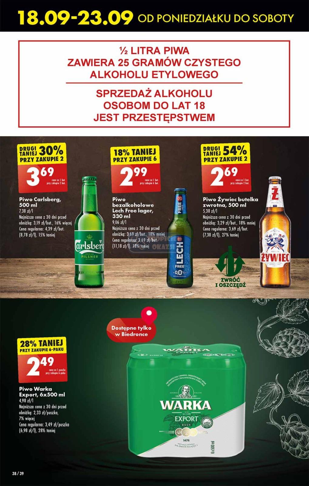Gazetka promocyjna Biedronka str. 38