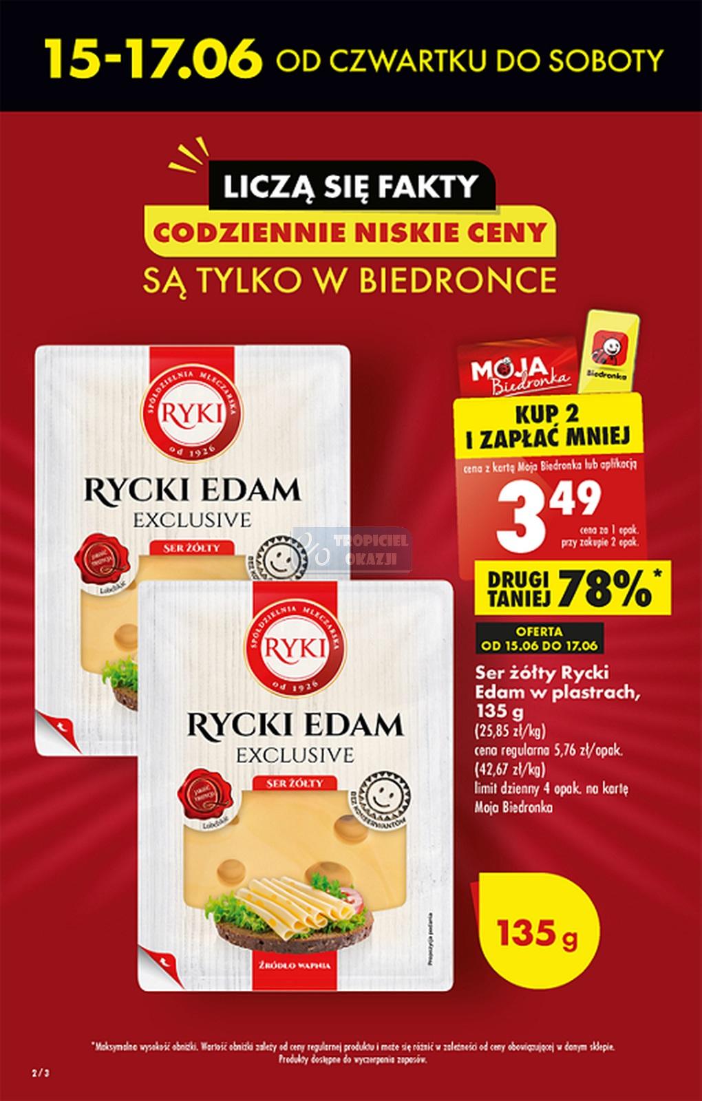 Gazetka promocyjna Biedronka str. 2