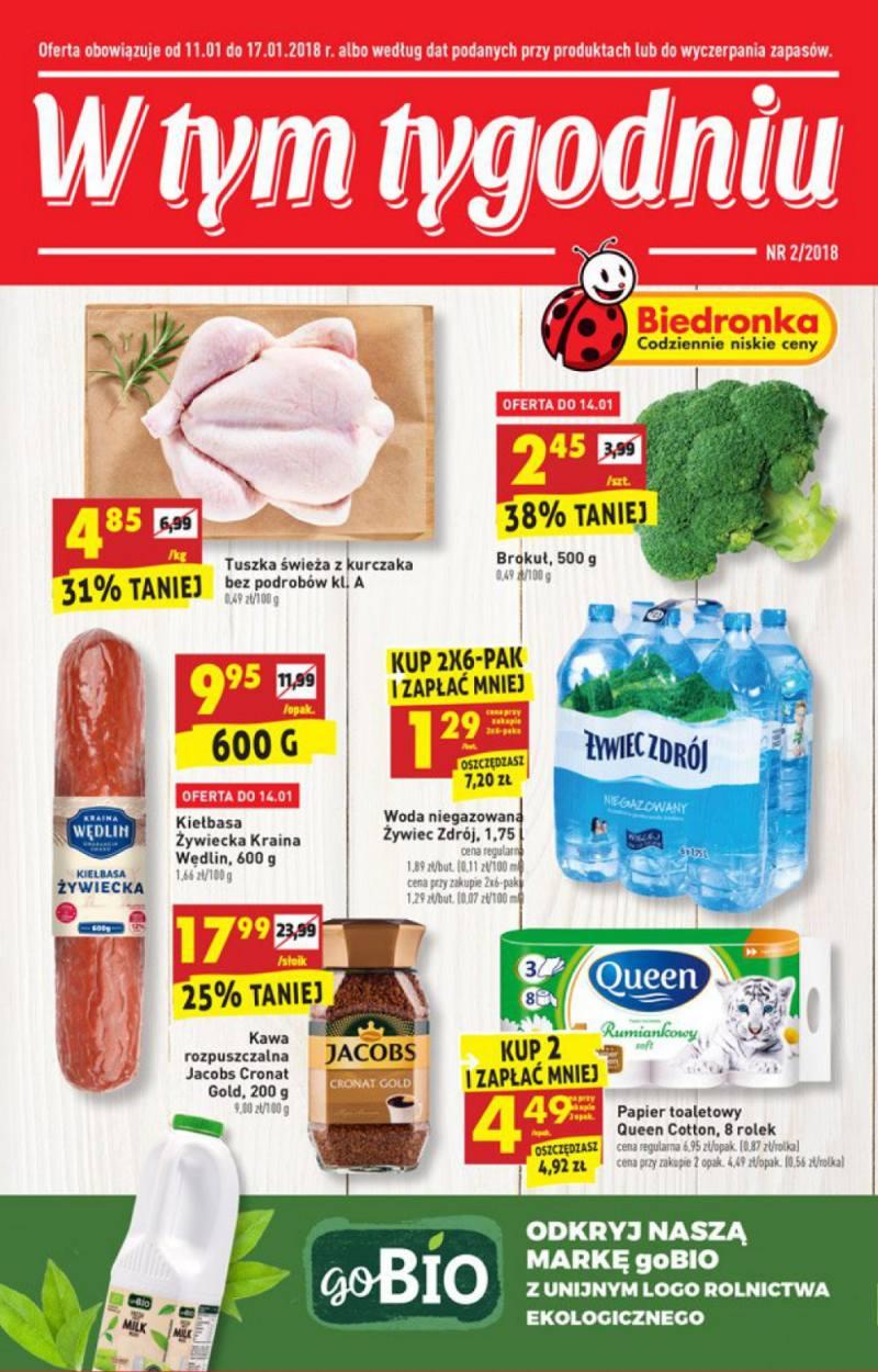 Gazetka promocyjna Biedronka str. 1