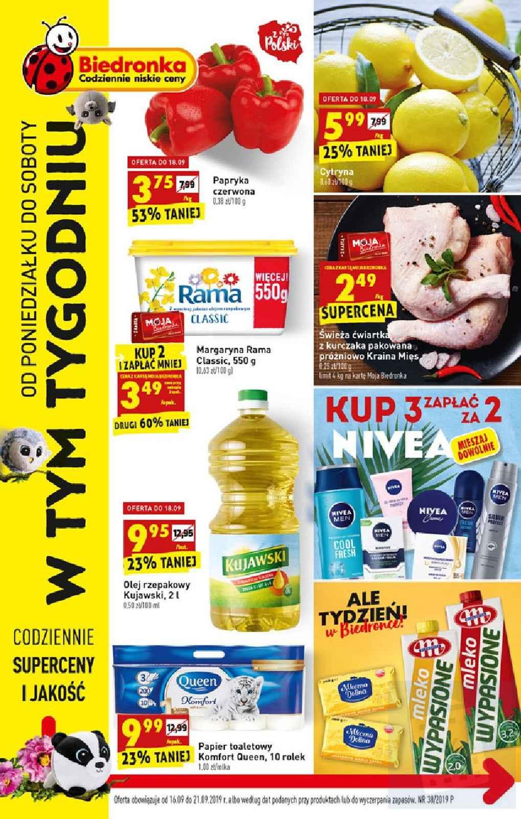 Gazetka promocyjna Biedronka str. 1