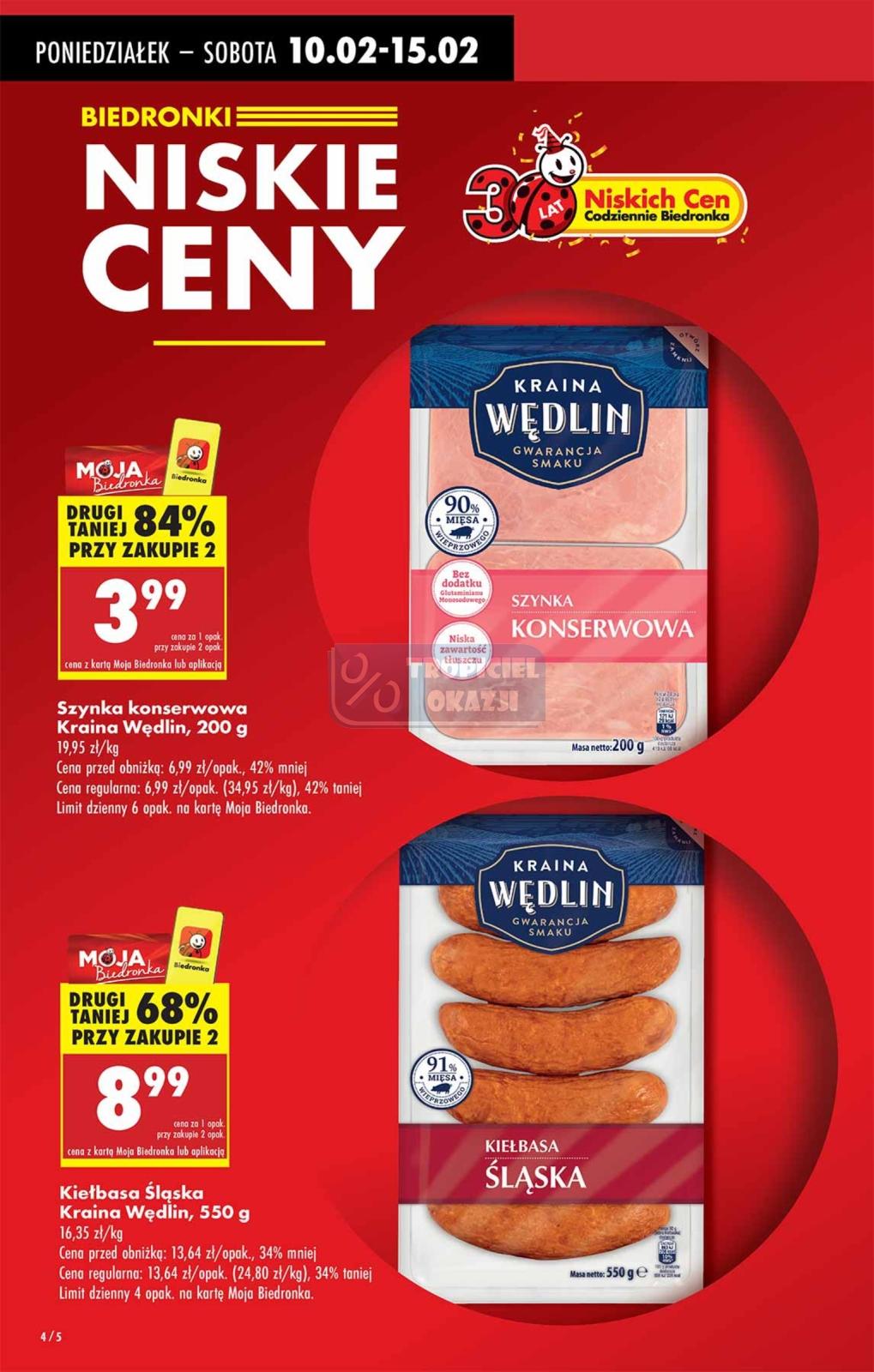 Gazetka promocyjna Biedronka str. 4