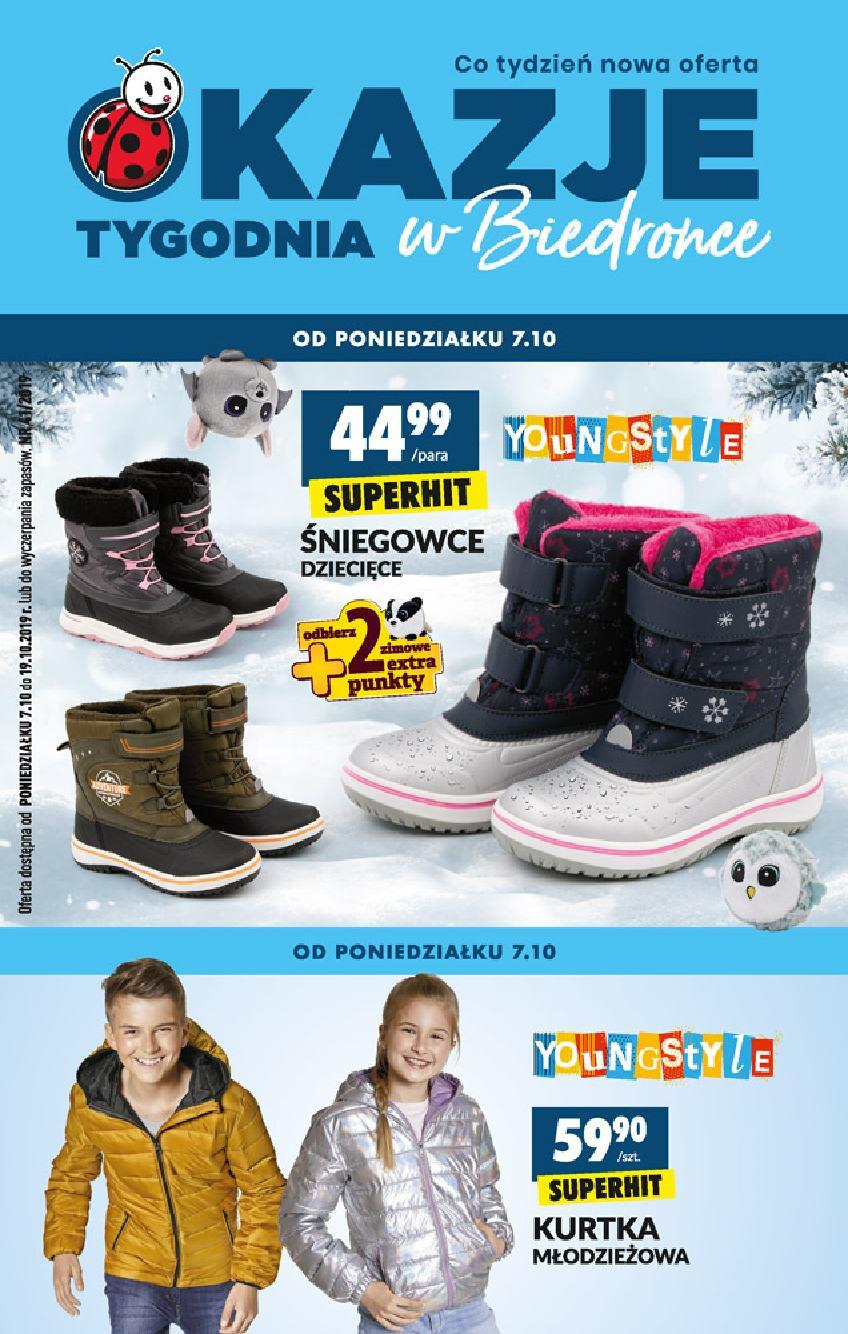 Gazetka promocyjna Biedronka str. 1