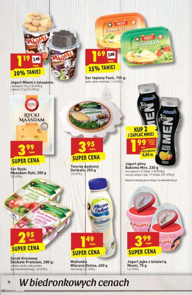 Gazetka promocyjna Biedronka str. 12