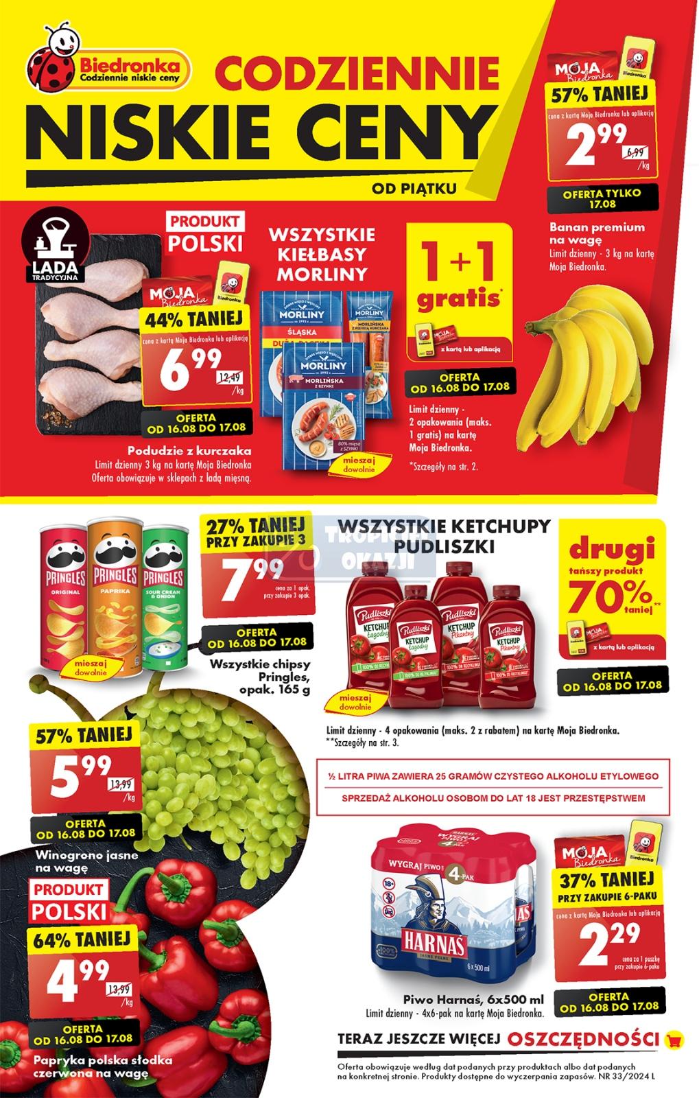 Gazetka promocyjna Biedronka str. 1