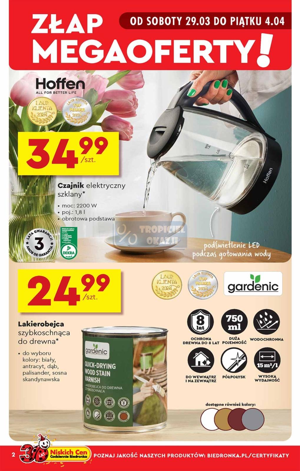 Gazetka promocyjna Biedronka str. 2