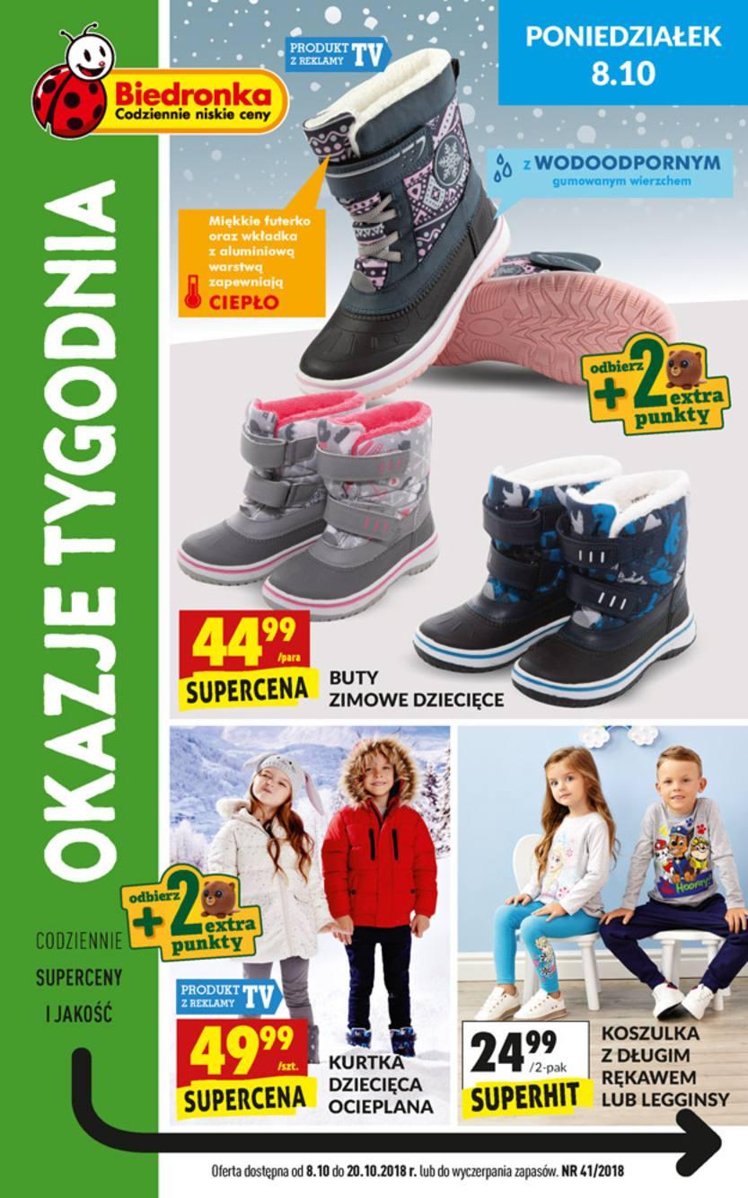 Gazetka promocyjna Biedronka str. 1