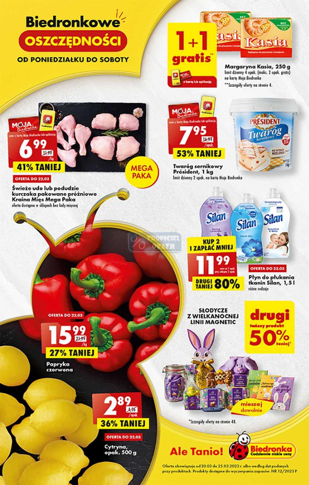 Gazetka promocyjna Biedronka str. 1