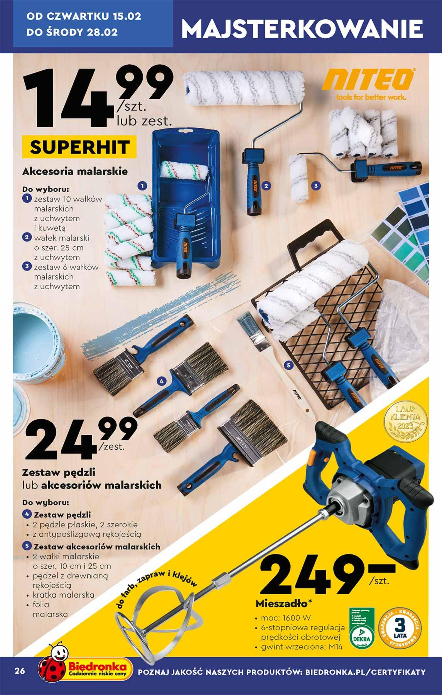 Gazetka promocyjna Biedronka str. 26