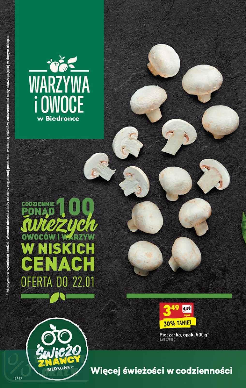 Gazetka promocyjna Biedronka str. 12