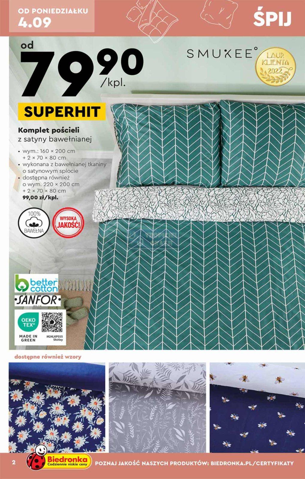 Gazetka promocyjna Biedronka str. 2